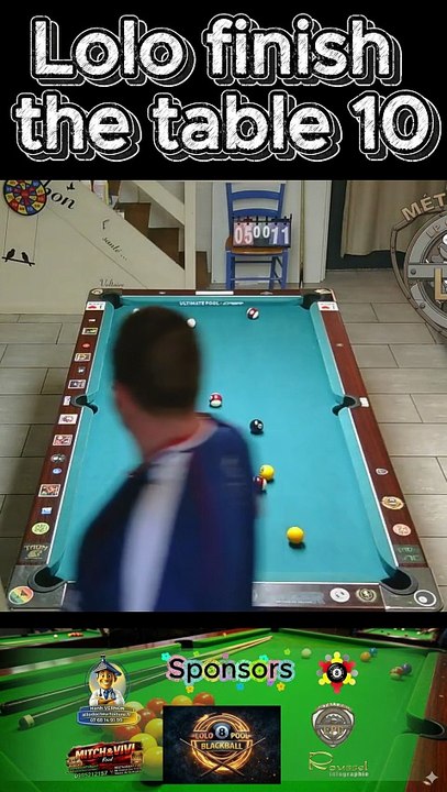 Lolo finish the table 10 #8pool #blackball #billard #ultimatepool #pourtoi #fyp #fluxshorts #reels