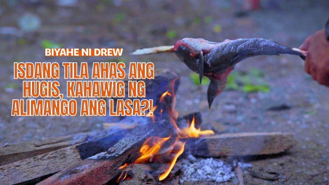 Isdang tila ahas ang hugis, kahawig ng alimango ang lasa?! | Biyahe ni Drew