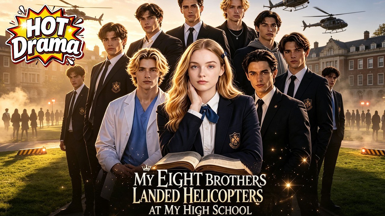My Eight Brothers Landed Helicopters at My High School to Save Me