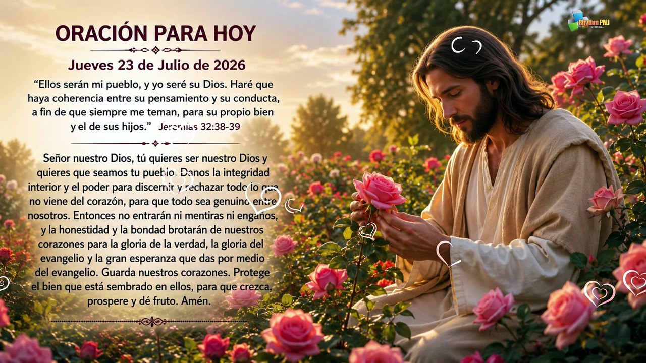 ORACIÓN Jueves 23 de Julio de 2026