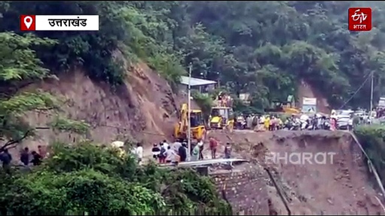 दो घंटे की कड़ी मशक्कत के बाद खुला मसूरी देहराद...