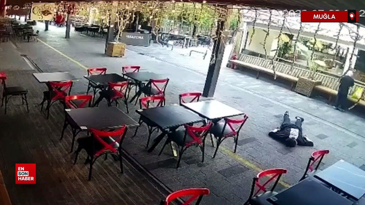 Fethiye'de bayılan gencin cebindeki 6 bin TL'yi çaldı