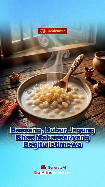 Bassang, Bubur Jagung Khas Makassar yang Begitu Istimewa