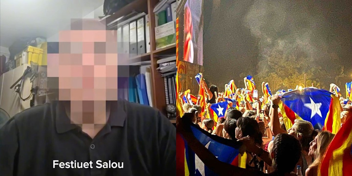 Un vigilante denuncia a la organización de un festival en Salou tras despedirle por llevar la bandera de España