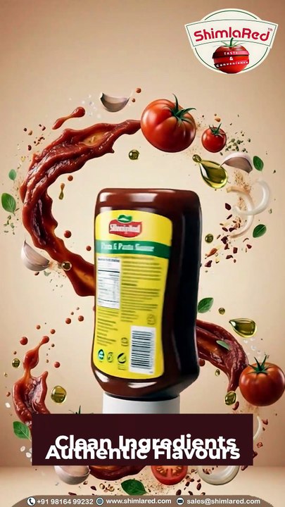 Gourmet Pasta Sauce for Pizza, Pasta & Italian Recipes