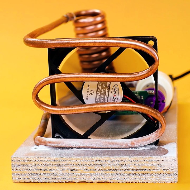 DIY fast freezing AC! ❄️⚒️