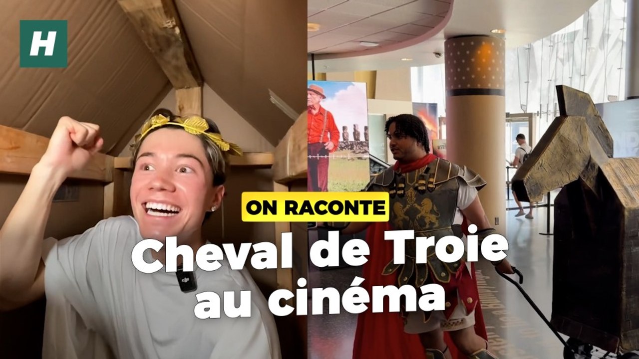 Ces youtubeurs ont voulu voir "L’Odyssée" sans payer…avec l’astuce du cheval de Troie