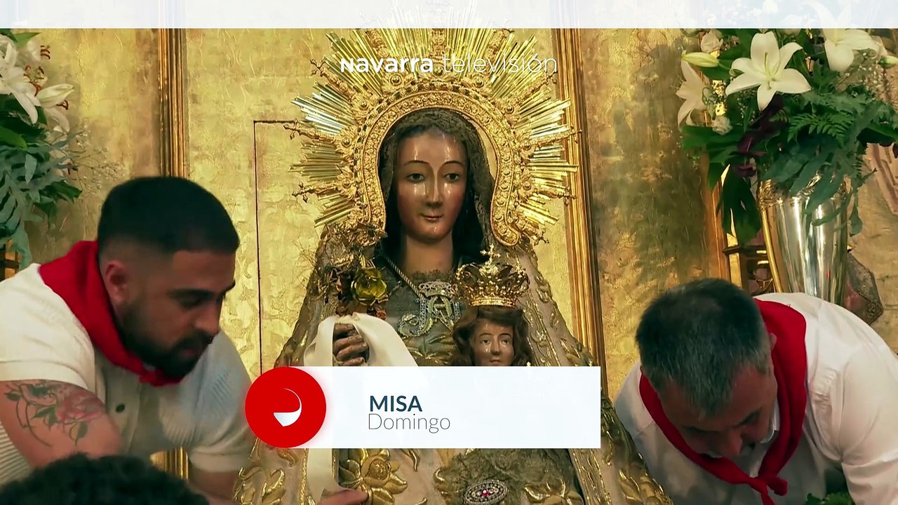 La procesión de Santa Ana y la misa desde Tudela, este domingo a partir de las 10:30 horas, en Navarra Televisión