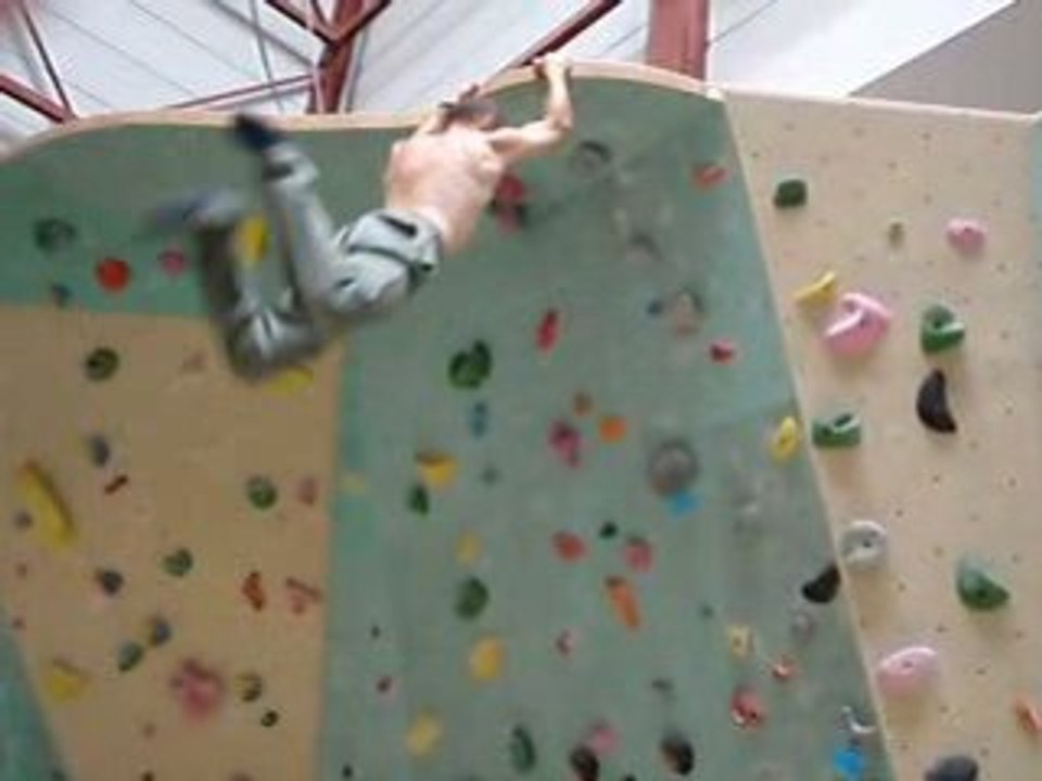 petit jetté en escalade