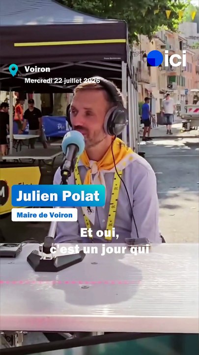 Julien Polat, maire de Voiron