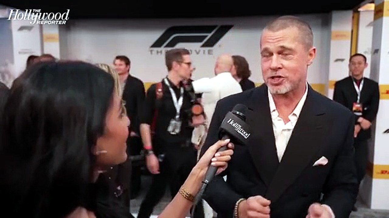Brad Pitt Talks Getting Behind the Wheel in 'F1' and the Adrenaline He Felt While Filming | THR Video [Full Movie]