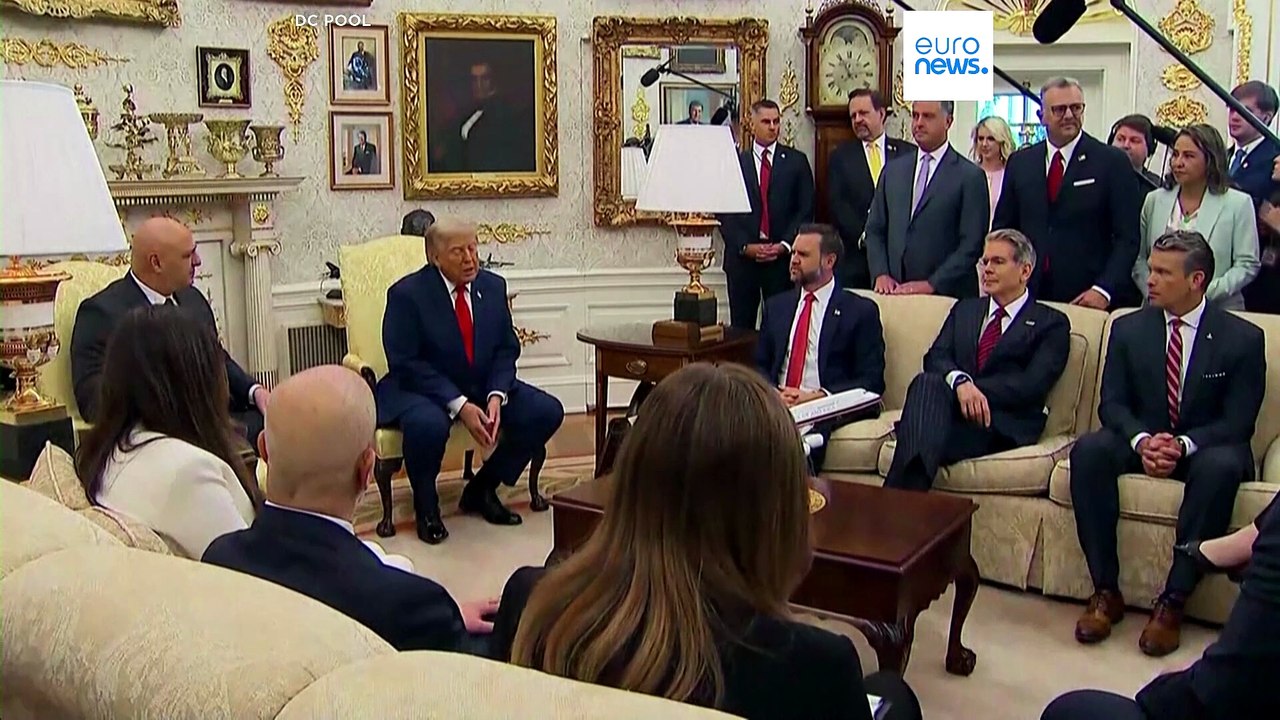 Trump promises US support for Lebanon in White House meeting with president