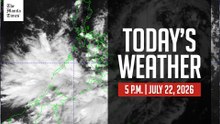 Today's Weather, 5 P.M. | Jul. 22, 2026