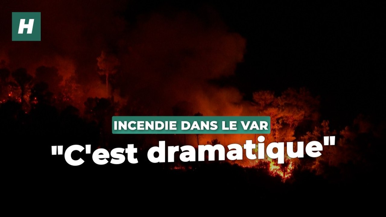Un incendie dans le Var a déjà parcouru 2 550 hectares