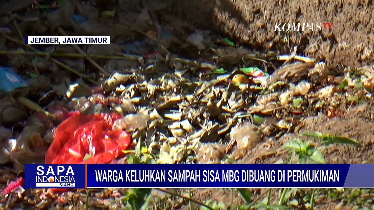 Warga Jember Keluhkan Limbah SPPG, Bau, Belatung, dan Lalat Muncul Dekat Permukiman | SAPA SIANG