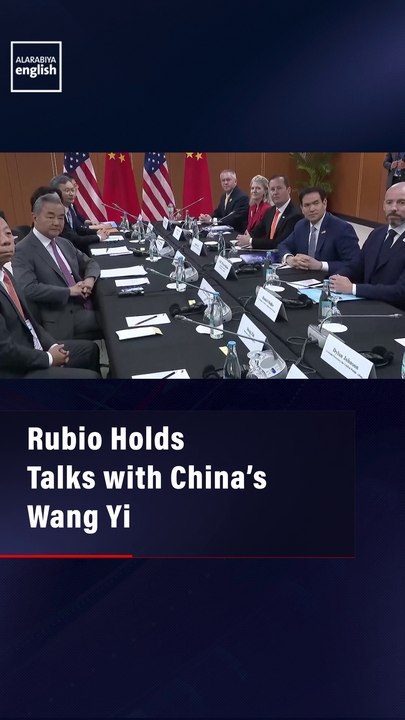 Rubio Holds Talks with China’s Wang Yi