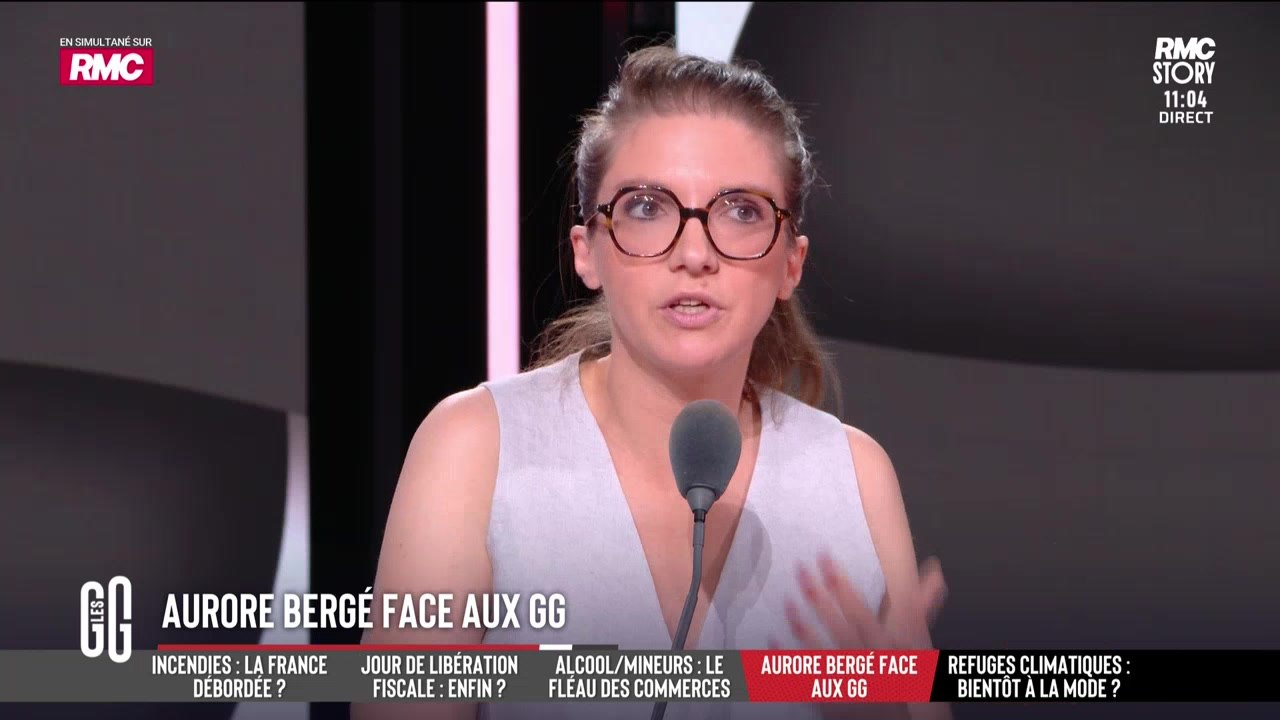 Aurore Bergé face aux GG - 22/07