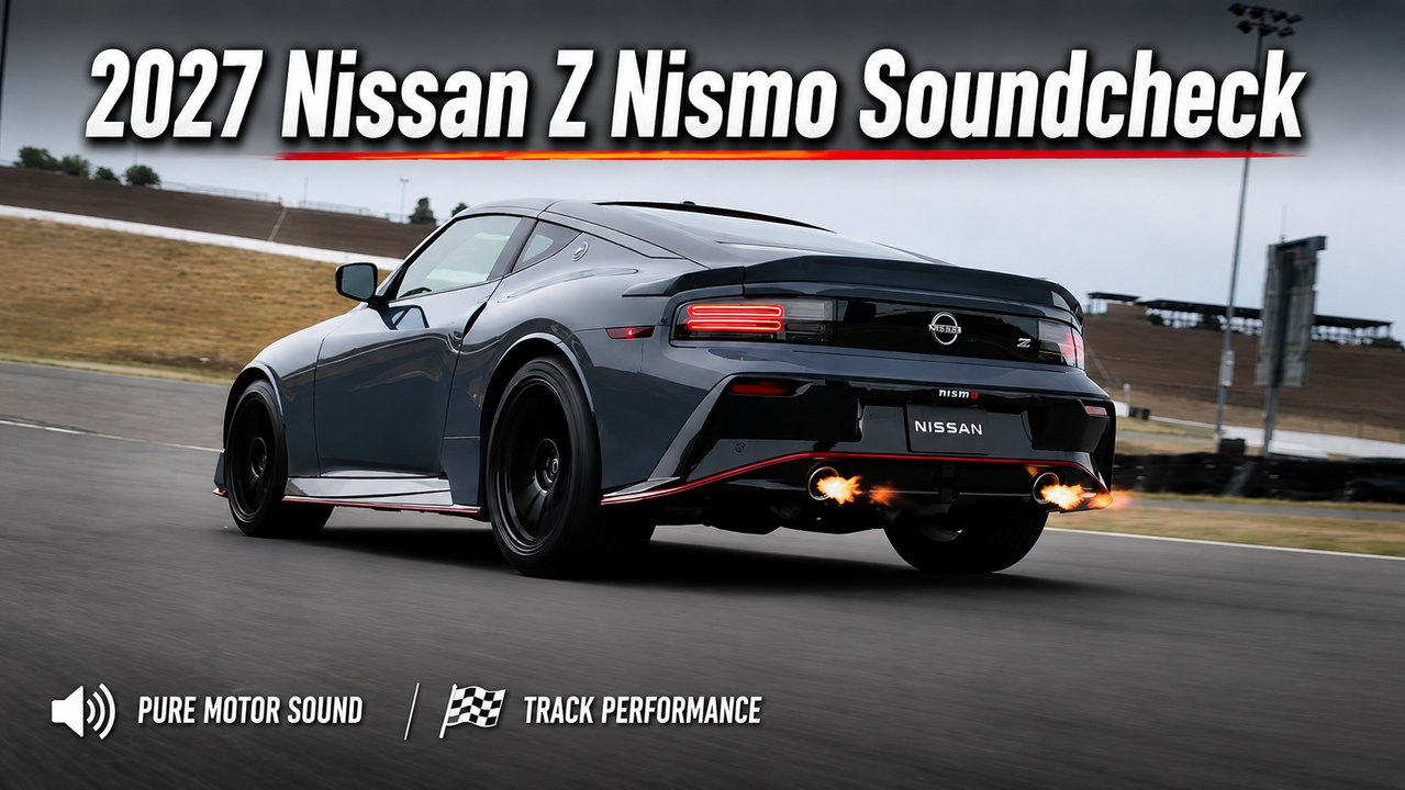 2027 Nissan Z Nismo, Nissan Z Nismo, Soundcheck, Motorsound, Rennstrecke, Trackday, Sportwagen, Performance