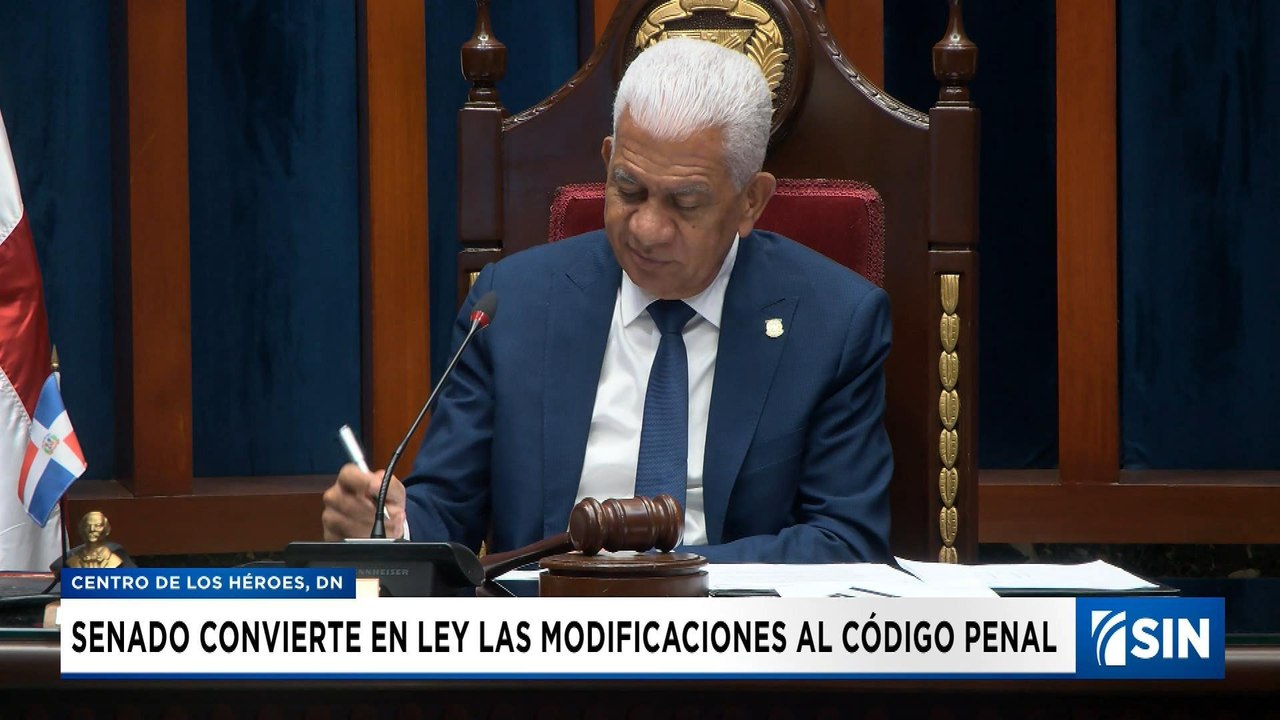 Código Penal entra en fase decisiva en el Senado | Emisión Estelar SIN con Alicia Ortega