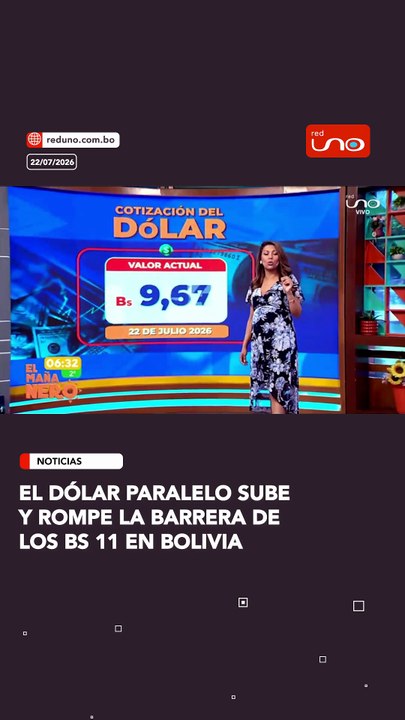 El dólar paralelo sube y rompe la barrera de los Bs 11 en Bolivia
