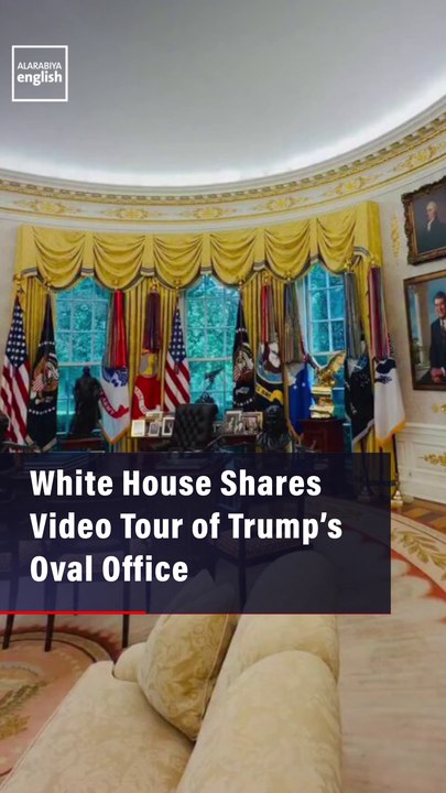 White House Shares Video Tour of Trump’s Oval Office
