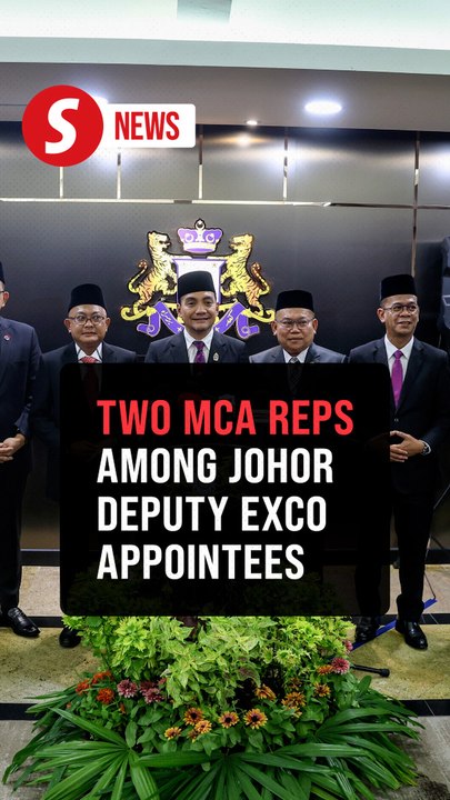Johor MB announces appointment of 10 deputy state exco members