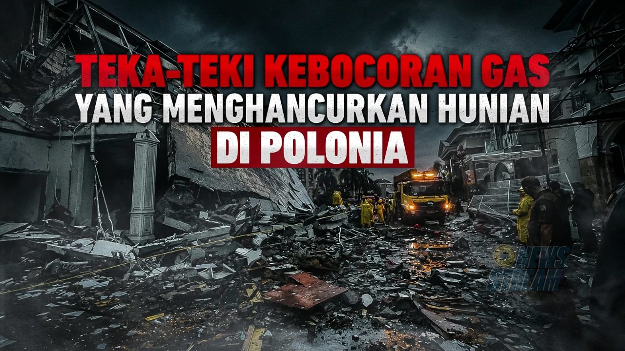 Teka-Teki Kebocoran Gas Hancurkan Hunian di Polonia