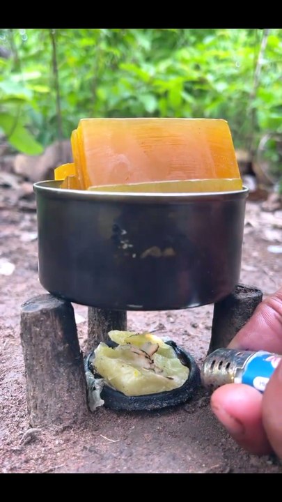 How to wash hand in a Jungle. #forest #jungle #experiment #asmr