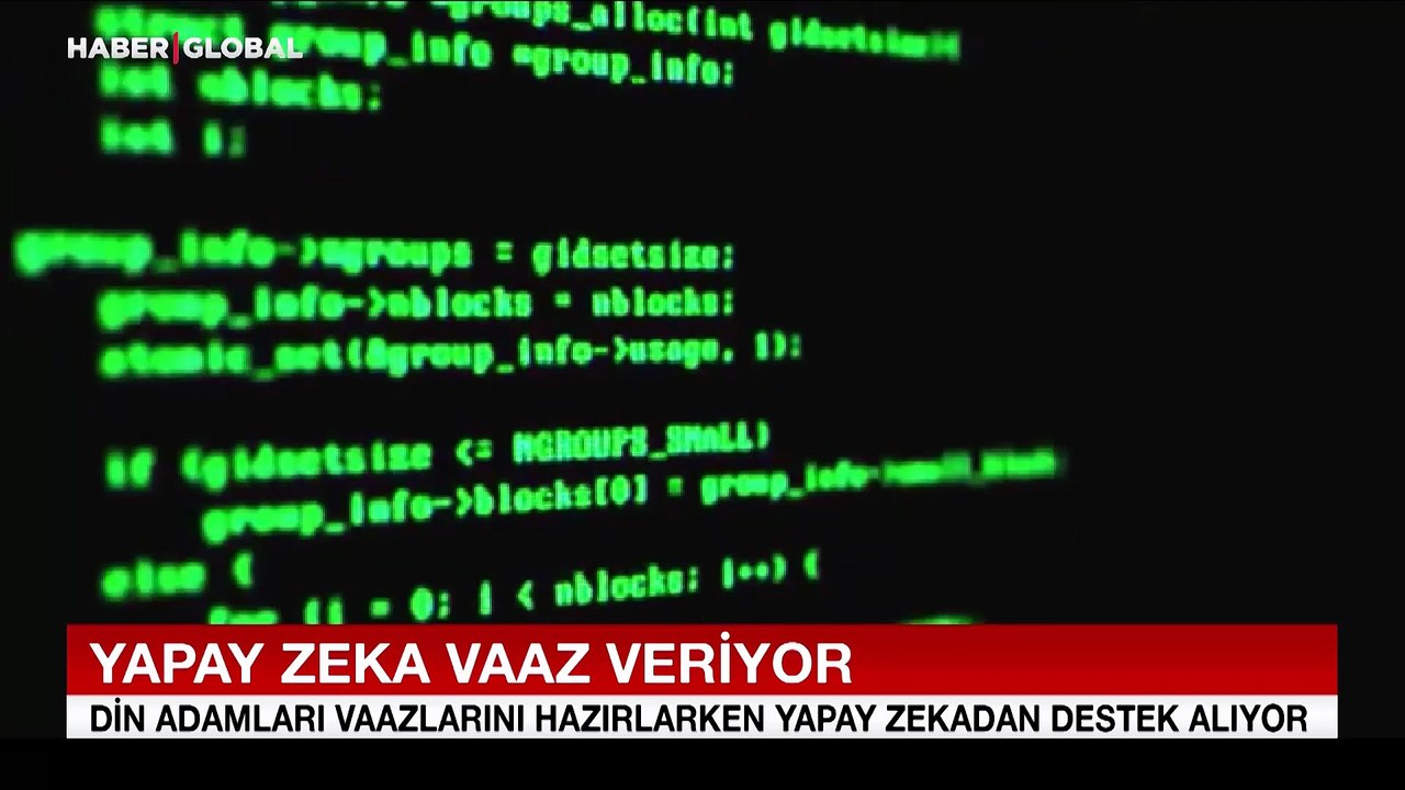 Yapay zeka vaaz veriyor