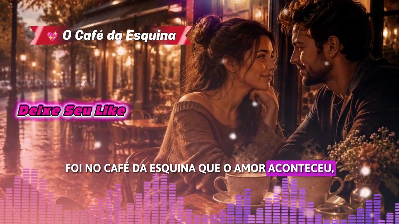 💖 O Café da Esquina _ Uma História de Amor Que Começou com um Olhar