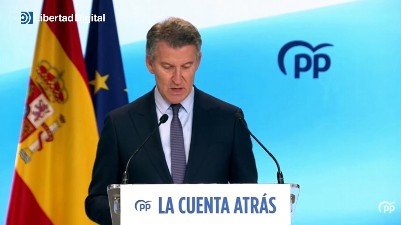 Feijóo destruye a Sánchez pro su pésimo curso político: "España no lo quiere, es una sentencia"