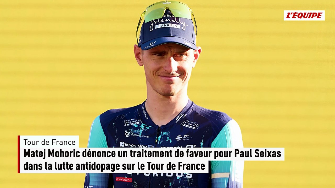 Matej Mohoric dénonce un traitement de faveur pour Paul Seixas dans la lutte antidopage sur le Tour de France - Cyclisme - Tour de France - Tour de France 2026