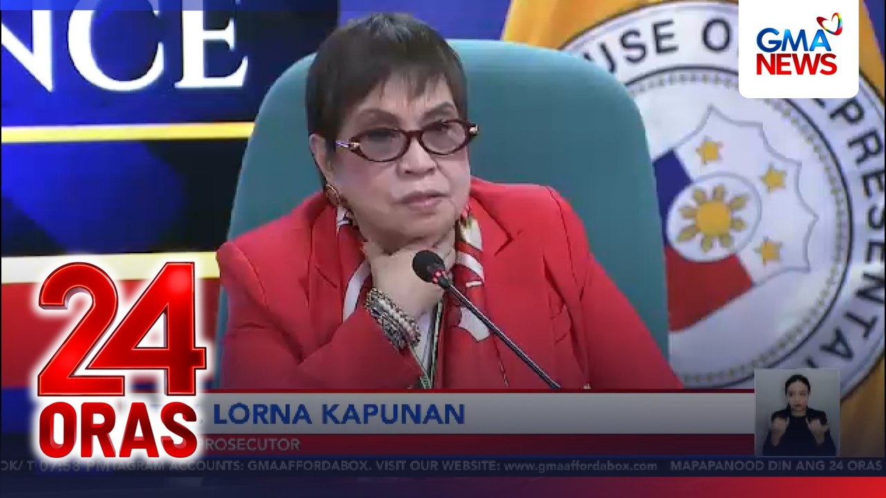 Private Prosec. Kapunan, nag-sorry kay Sen. Padilla kaugnay sa sinitang pag-iingay | 24 Oras