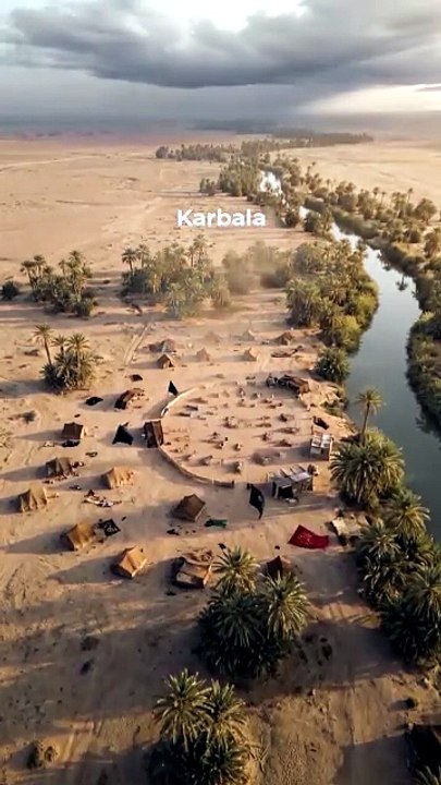 Karbala: 1400 Years Ago vs Today! 🌍 Shocking Transformation! 🙏#shorts #imamhussain #karbala