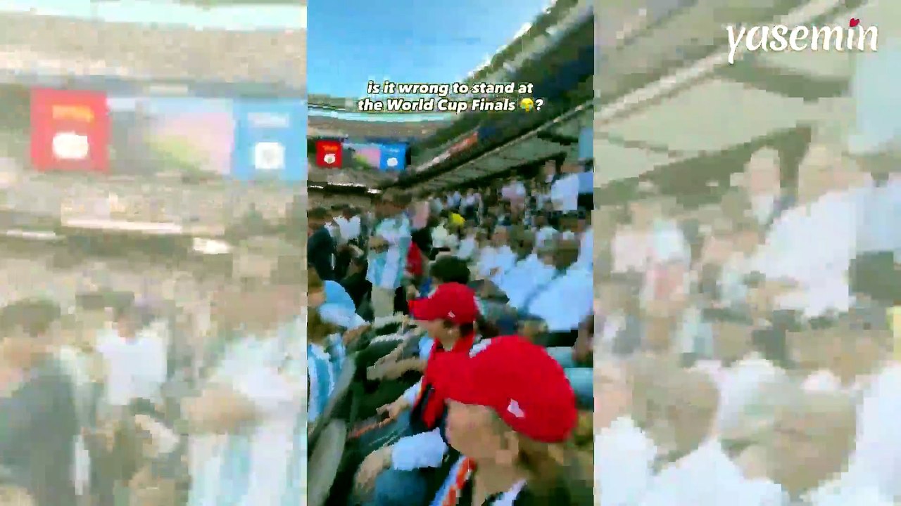 Acun Ilıcalı'nın eşi Çağla Ilıcalı, Dünya Kupası'nda seyirci ile tartıştı!