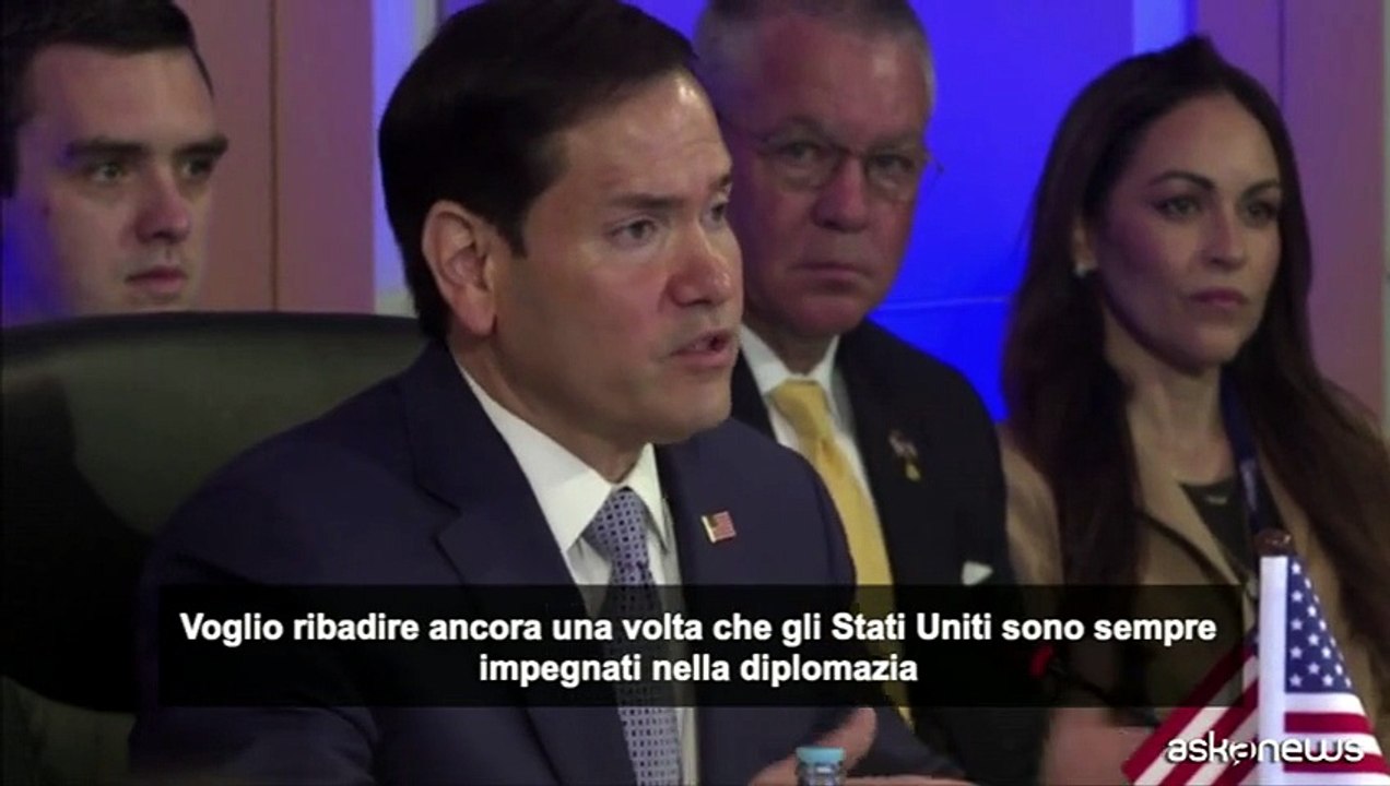 Rubio all'Asean: Hormuz sotto controllo iraniano è un pericolo