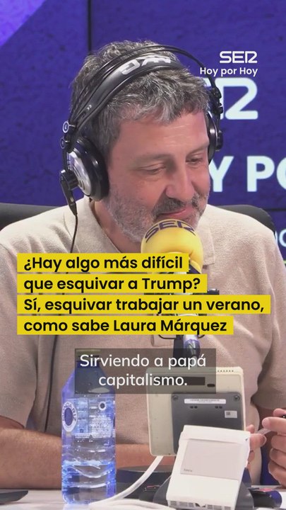 Laura Márquez, sirviendo a papá capitalismo