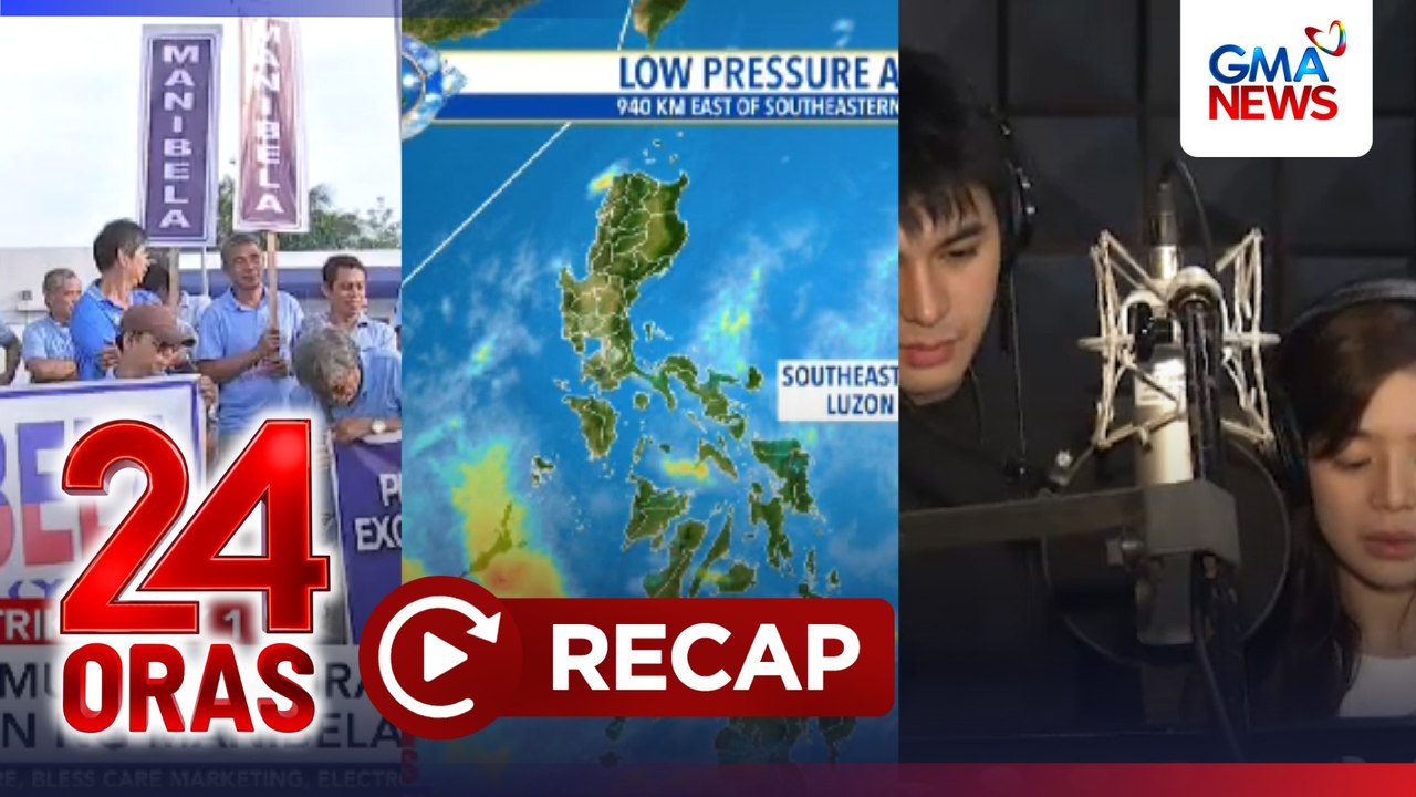 24 Oras: (Part 2)Update sa LPA na magiging bagyo; Panawagan ng Manibela — taas-pasahe; Puna ni Sen. Padilla sa mga maingay umano sa Day 9 ng Impeachment Trial, atbp