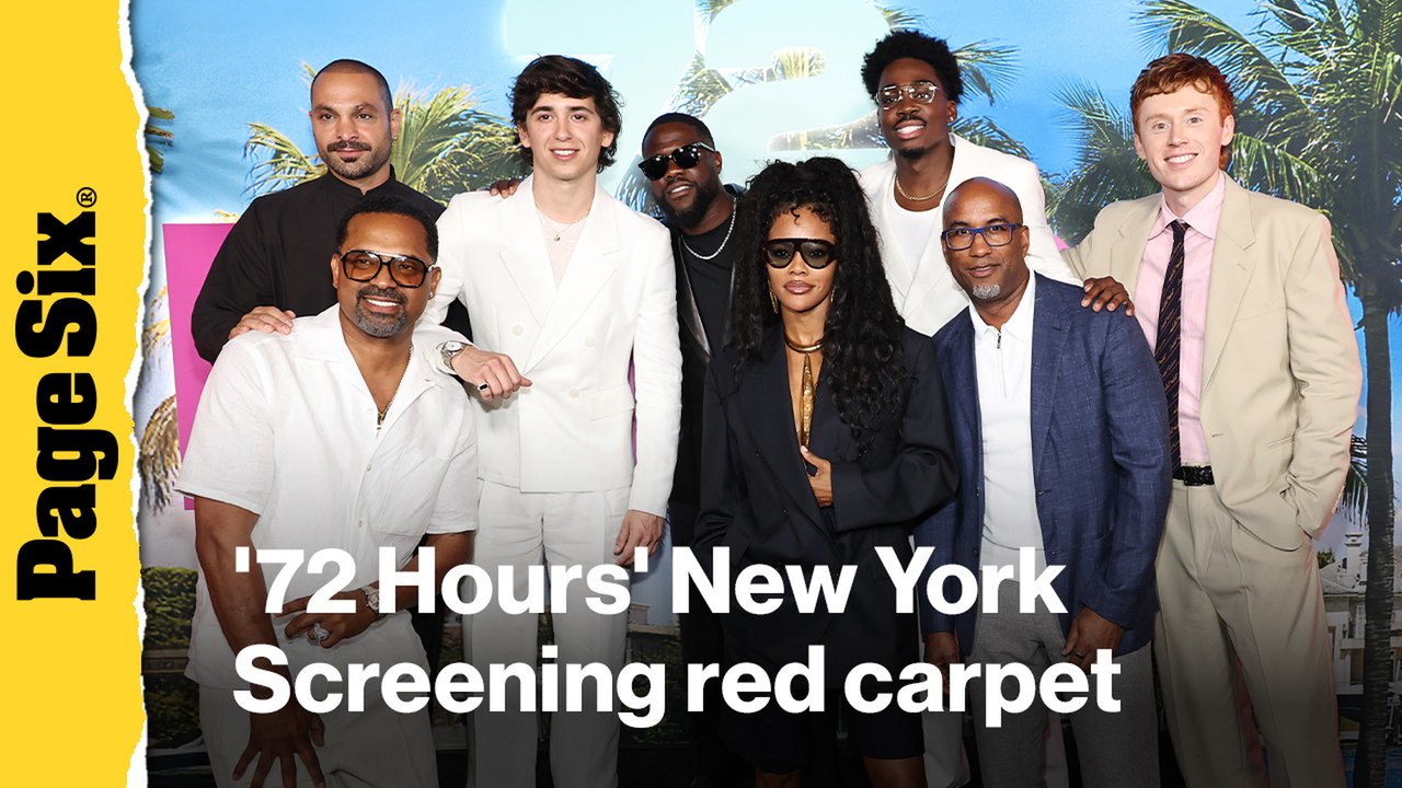 Teyana Taylor, Kevin Hart, Marcello Hernández and more attend the '72 Hours' New York Screening