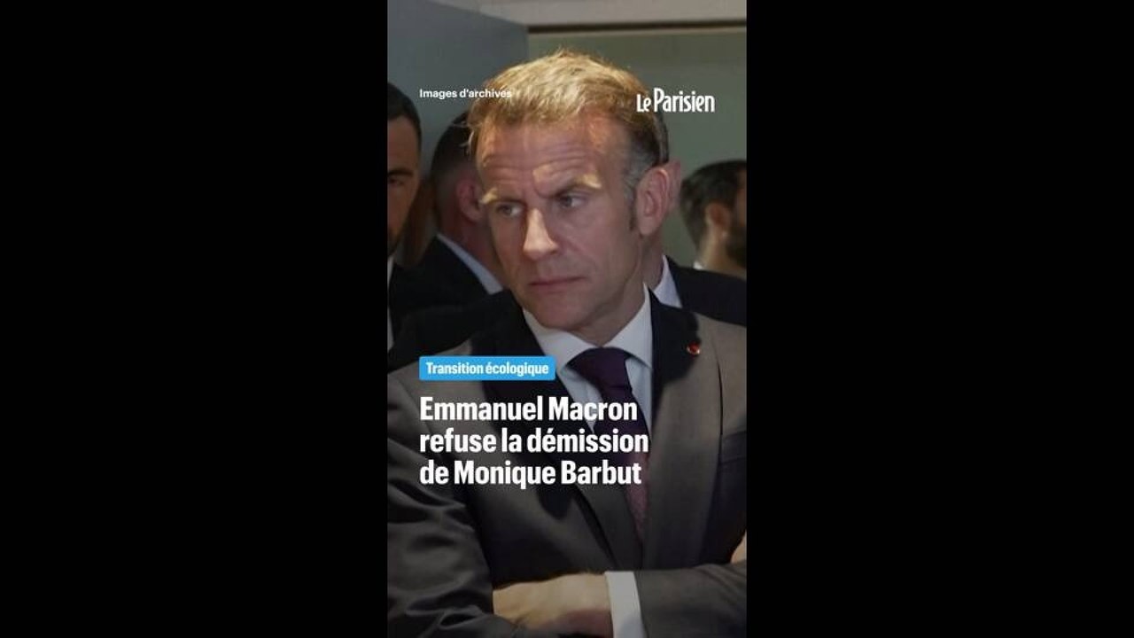 Macron refuse la démission de la ministre Monique Barbut