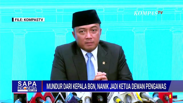 Mundur dari Kepala BGN, Nanik S. Deyang Dipercaya Jadi Ketua Dewan Pengawas BGN | SAPA MALAM