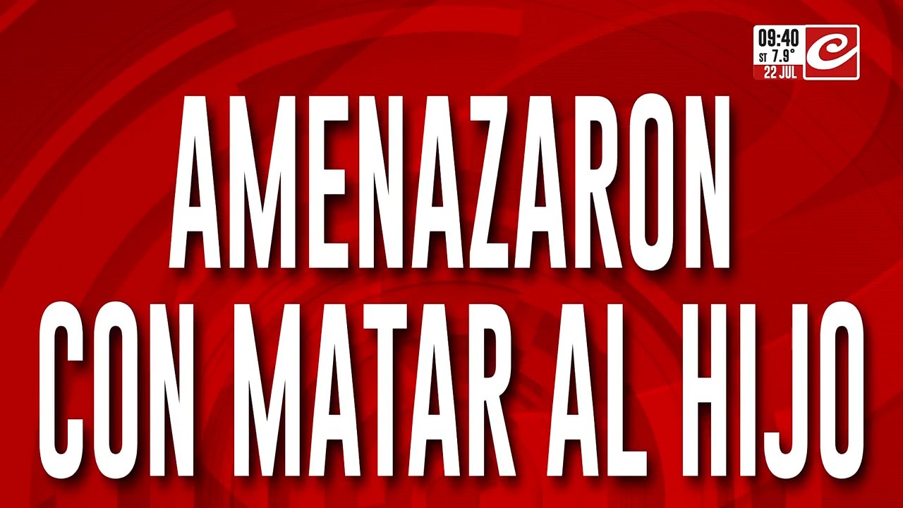 Motochorros amenazan con matar a su nene si no entregaba el auto