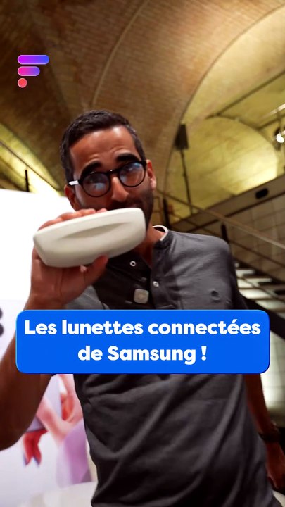 Samsung dévoile ses nouvelles lunettes connectées ! #shorts