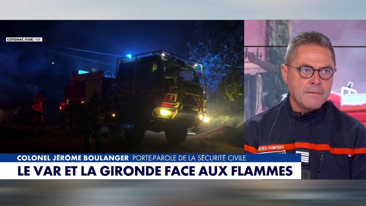 Colonel Jérôme Boulanger : «Les pompiers se sont fait piéger par ce feu qui menaçait Mérignac»