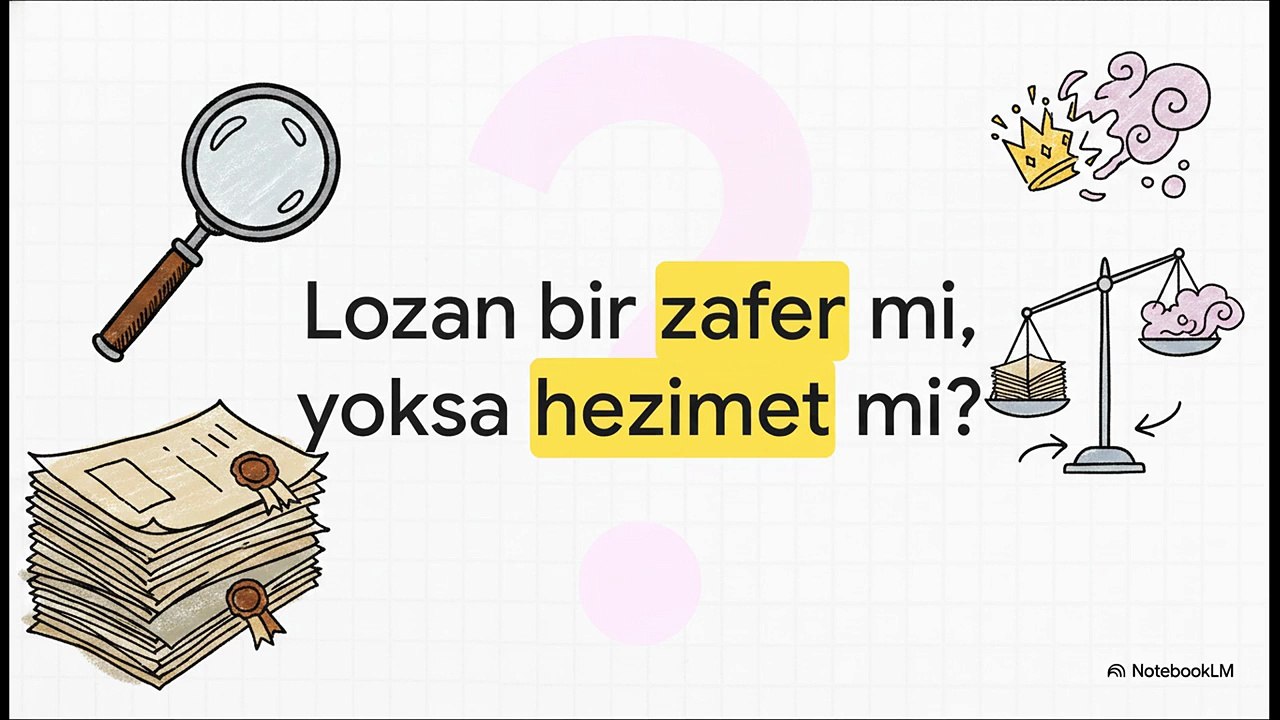 Püsküllü’ye Nazire: Lozan Zafer mi, Hezimet mi? – Feridun Yıldız