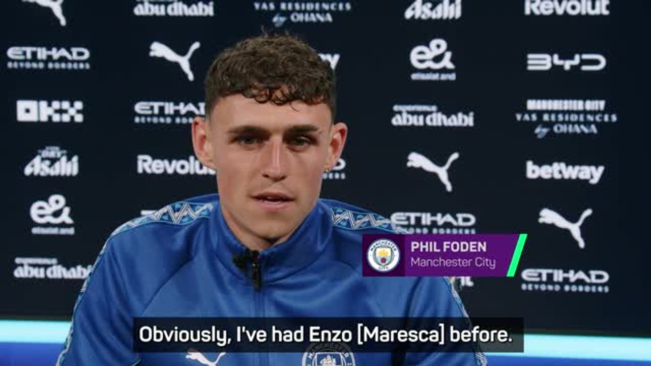 Foden 'excited' for Maresca's Man City impact
