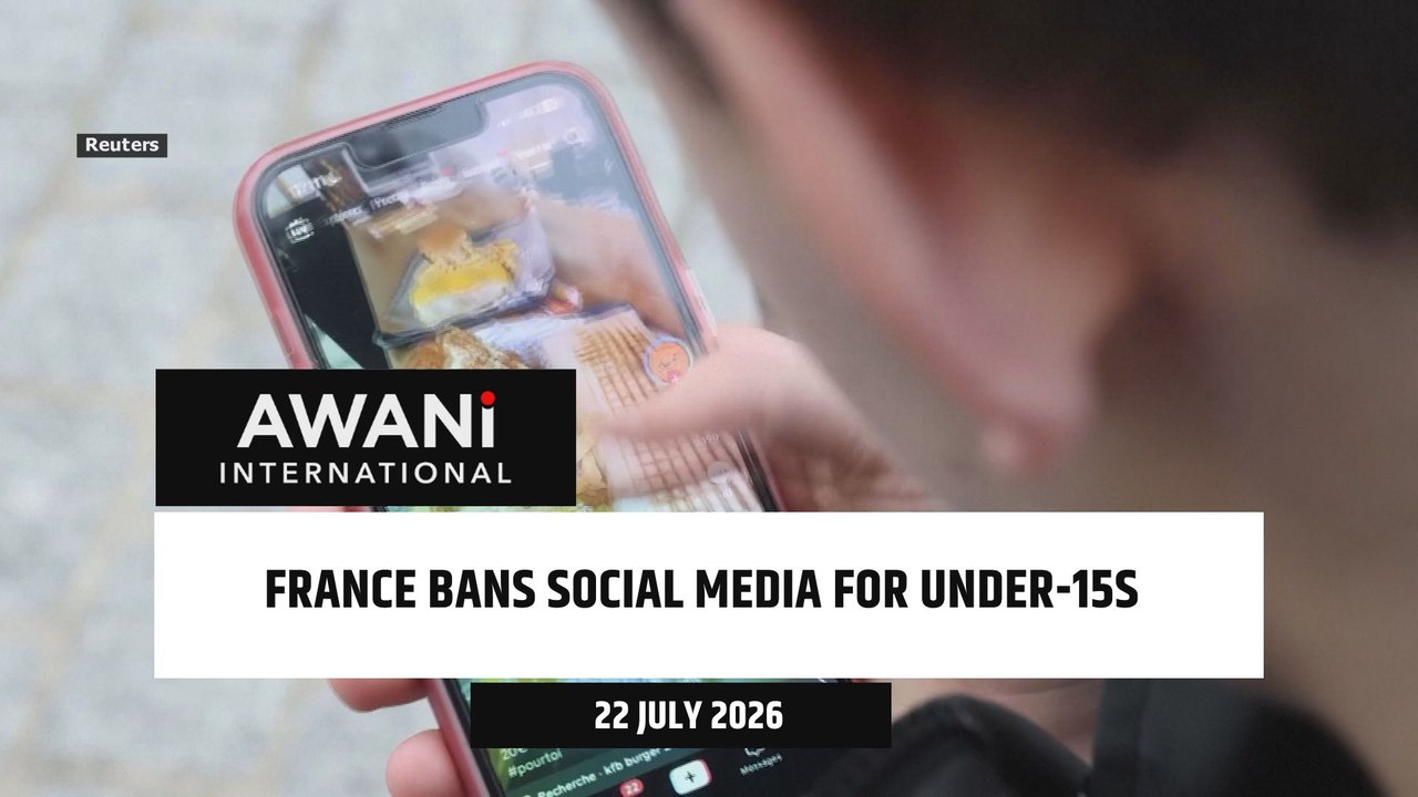 France bans social media for under-15S