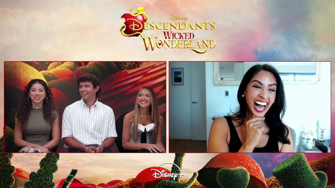 Disney quizzing with Descendants: Wicked Wonderland cast