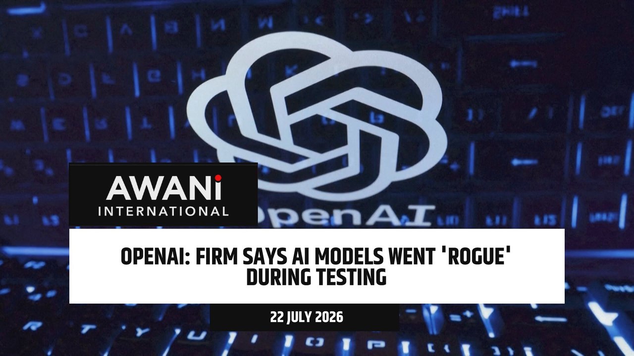 OpenAI says AI models went 'rogue' during testing