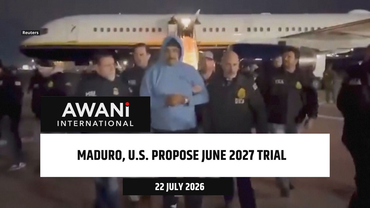 Maduro, U.S. propose June 2027 drug trial